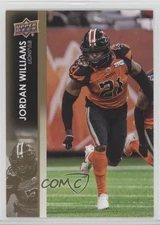 2022 Upper Deck CFL Gold Jordan Williams #143 08ps