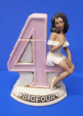 Vintage Dugs Decanter BIG FOUR Brothel Series Ely Nevada DUG 1983