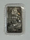 Johnson Matthey 5 gram .999 Fine Silver Bar, NR