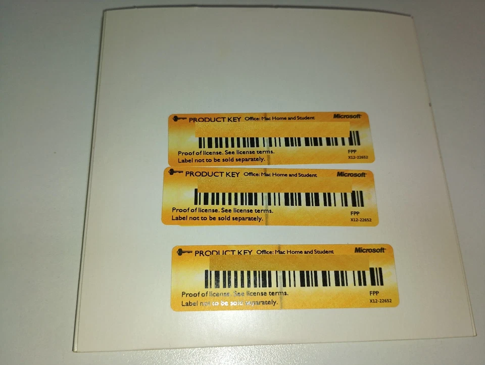 Microsoft Office 2008 Macintosh Home & Student 3 license codes retail English - Image 2 of 4