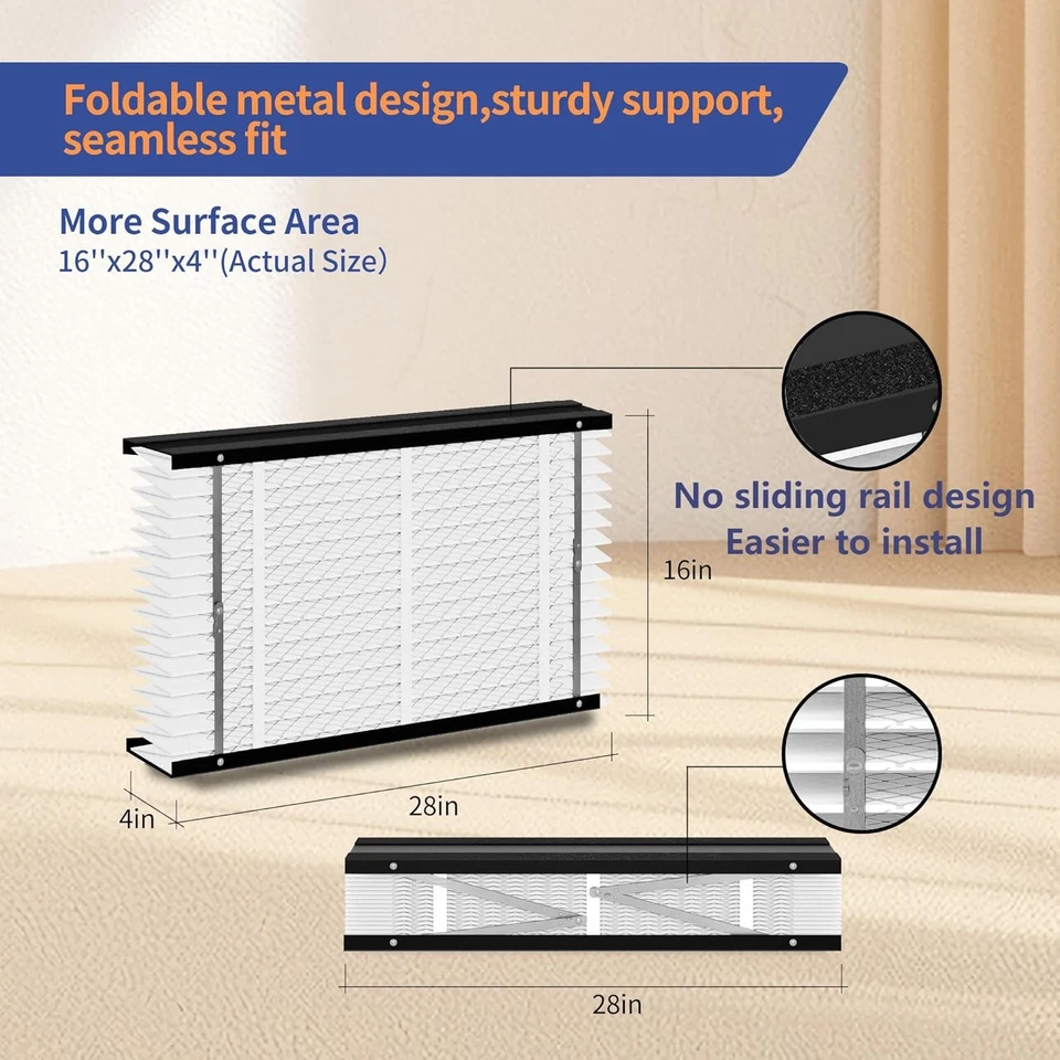 Paquete de 2 filtros de repuesto 410 para purificadores de aire para toda la casa AprilAire 410 MERV 11 Foto 3 de 4