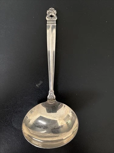 INTERNATIONAL ROYAL DANISH STERLING SILVER 5 1/2" SAUCE LADLE