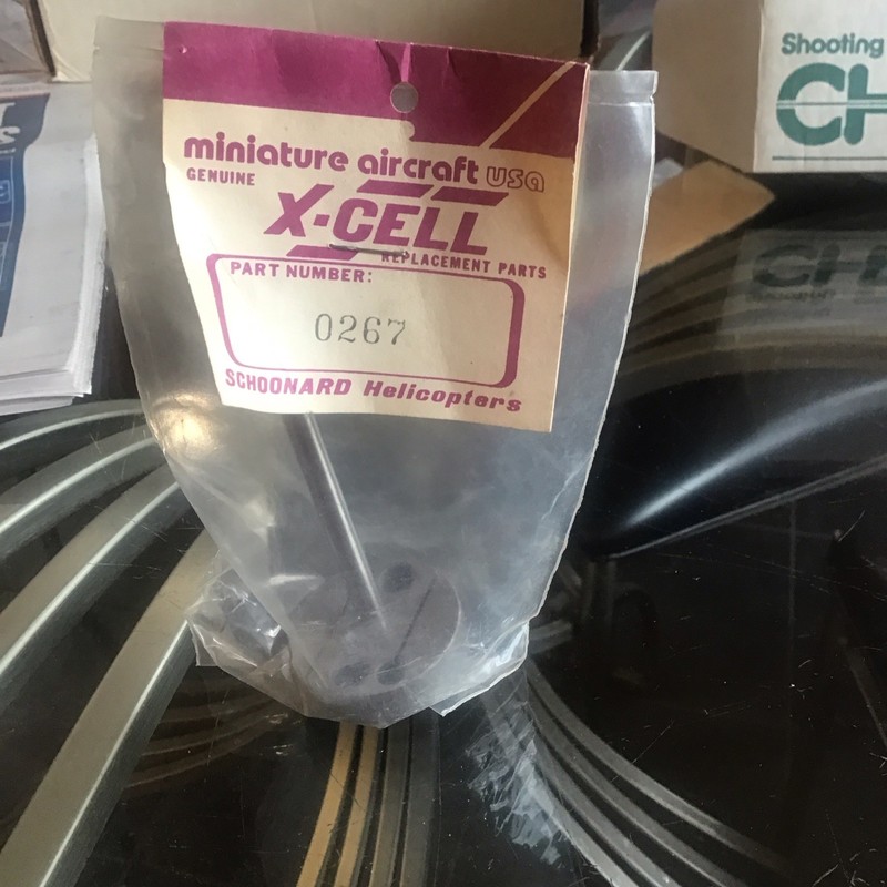 Miniature Aircraft X-Cell Helicopter #0267 Centrifugal Clutch New In Bag