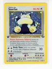 ~ITA~ ITALIAN Snorlax 1st Edition Jungle Holo 11/64 Pokemon Card (G4)