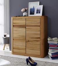 Schuhschrank Schuhkommode Kernbuche Buche massiv Holz geölt NEU OVP!!!!