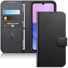 JETech Wallet Case for Samsung Galaxy A15 5G / 4G 6.5-Inch, Magnetic Flip Cover