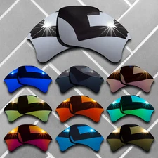 Polarized Replacement lenses for-Oakley Flak Jacket XLJ Anti-Scratch Choices US