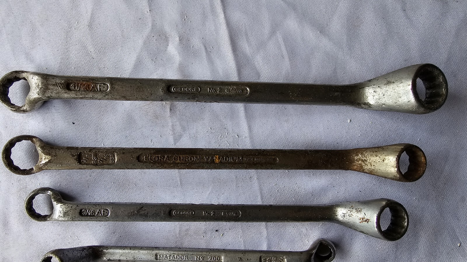 Vintage Job Lot Of German Made Spanners eBay