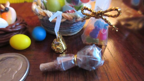 LOTE DE GALLETAS DULCES GALLETAS DE PASCUA HECHA A MANO CASA DE MUÑECAS EN MINIATURA ÚNICA - Imagen 6 de 15