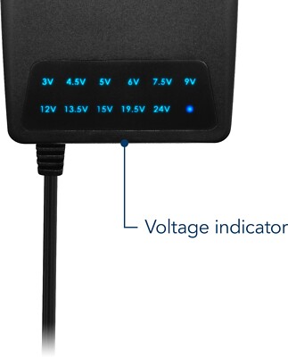 Insignia Universal Multi-Voltage AC Adapter NS-AC1200 W/ 7 Common Tips - Foto 14