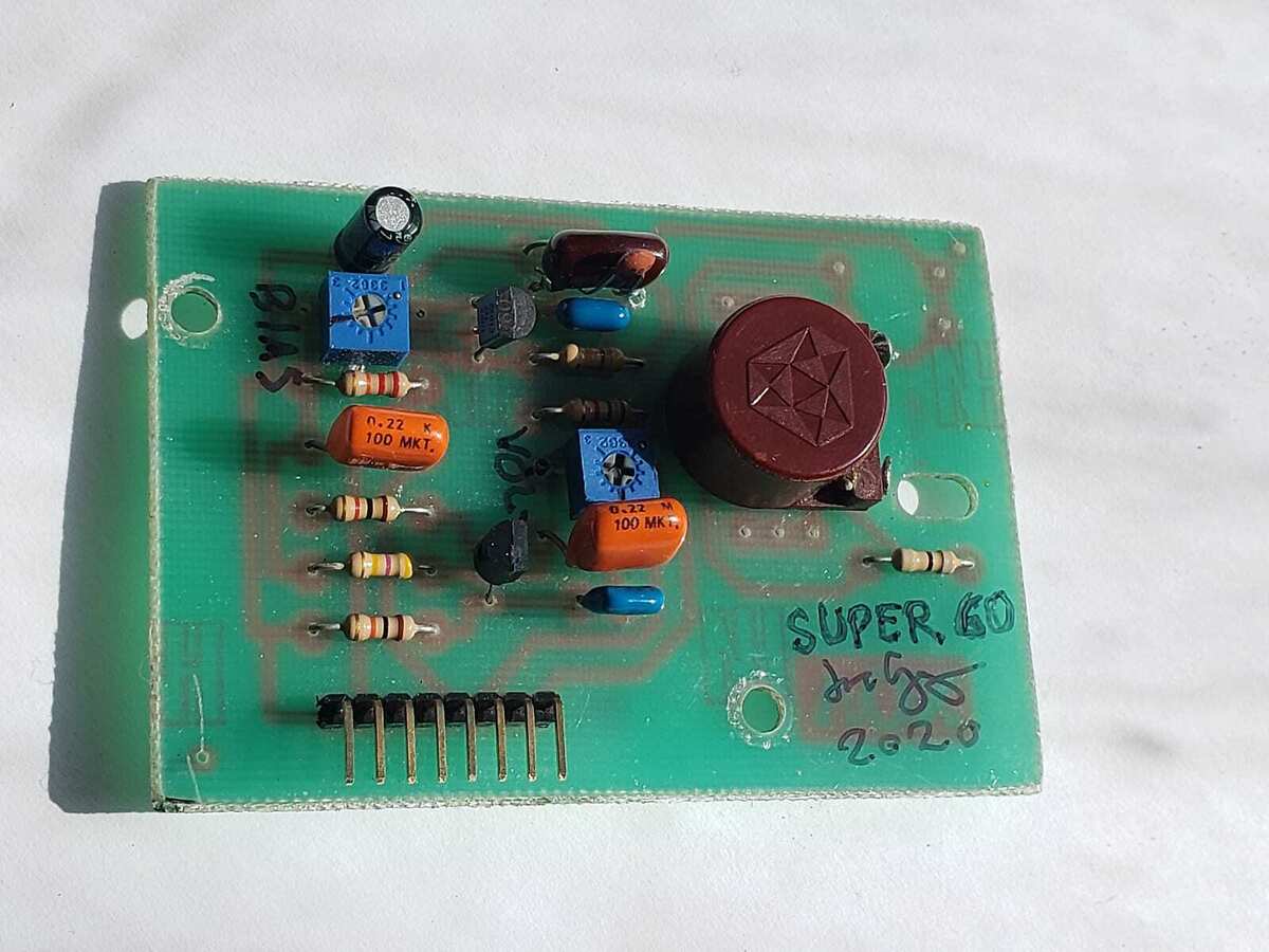 PCB wah kit for VOX V847 GAGAN SUPER 60 - vintage VOX tone PCB wah kit for VOX V847 GAGAN SUPER 60 - vintage VOX tone