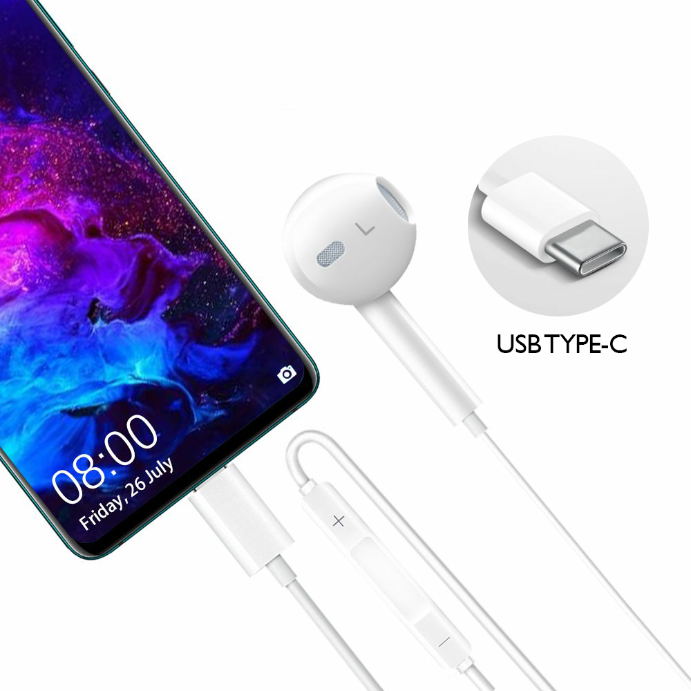 HUAWEI Auricolare Stereo CM33 Type-C Colore Bianco - Foto 8