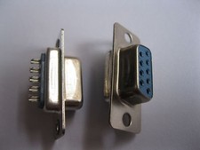 20 pcs D-Sub 9 PIN Female Solder Connector for PC Use New