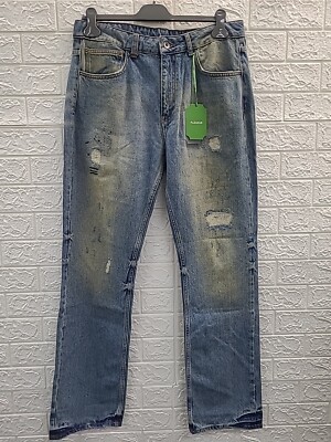 New Flaneur Straight Jeans Mojave Denim Size 32 X 33
