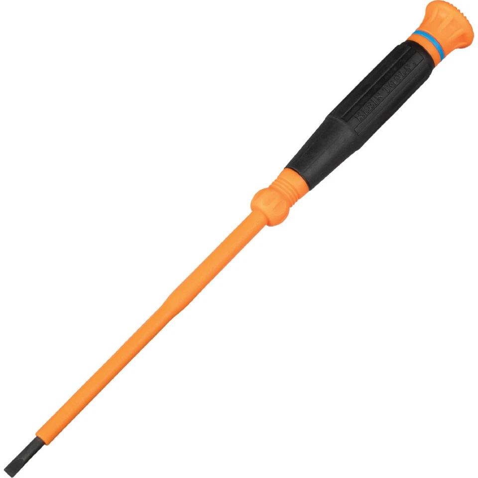 Klein Tools 6254INS Insulated Precision Screwdriver, 1/8-In Slotted, 4 In Shank - Image 4 of 4