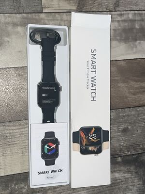Smart Watch Schwarz Android & iOS
