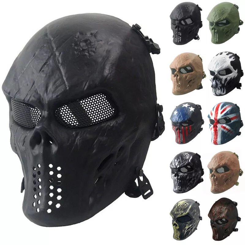 Full Head Ghost Mask for Scary Halloween Festival Cosplay