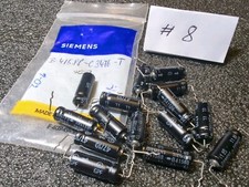 15x SIEMENS LL CAPACITORS B41588 10V 47uF NOS Original Packaging