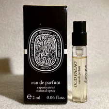 Diptyque Oud Palao Eau de Parfum EDP Sample Spray .06oz, 2ml New in Box