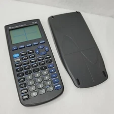 Texas Instruments TI-82 Graphing Calculator Case Tested Working 