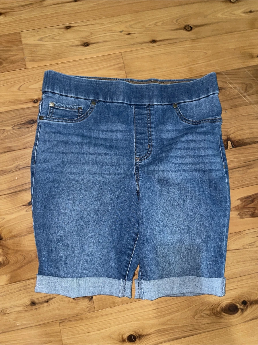 Kim rogers denim best sale shorts
