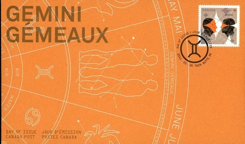 Canada - FDC - 2451 - Signs of the Zodiac Gemini - 2011