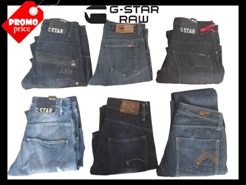 Jeans da uomo G Star Raw skinny elasticizzato slim fit strappati pantaloni  neri | eBay