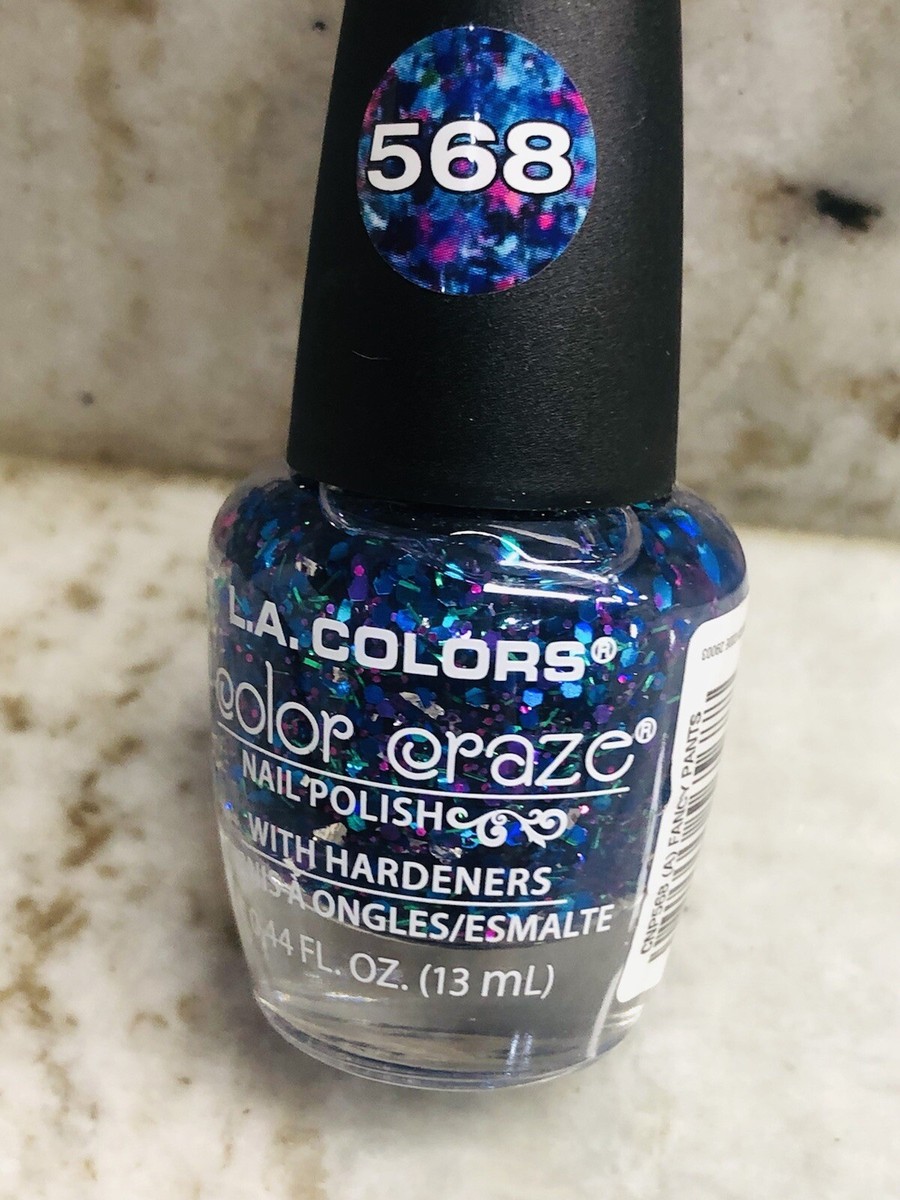 ShipN24Hours. New-L.A. Colors Color Crazy 568 Fancy Pants Nail