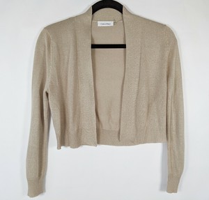 calvin klein gold sweater