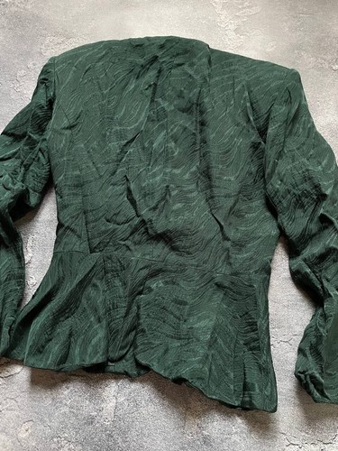 Vintage 90s Christian Dior Luxury Blazer Jacket Rare size 4 - Picture 5 of 7