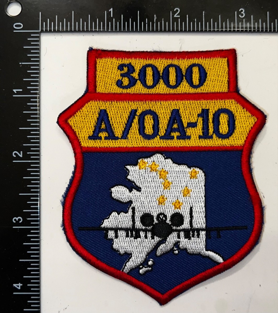 USAF 355th Fighter Squadron Fightin Falcons Alaska A/OA-10 3000