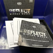 Professor Puzzle Reflect: Mirror Mazes Competitive game Open Box 1-2 Players