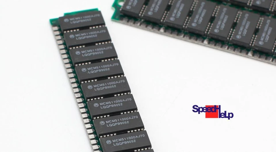 SIMM 4MB MOTOROLA MCM91000S MCM511000AJ70 RAM 4x1MB 30-POL PIN 4 MB 286 386 XT - Image 2 of 3