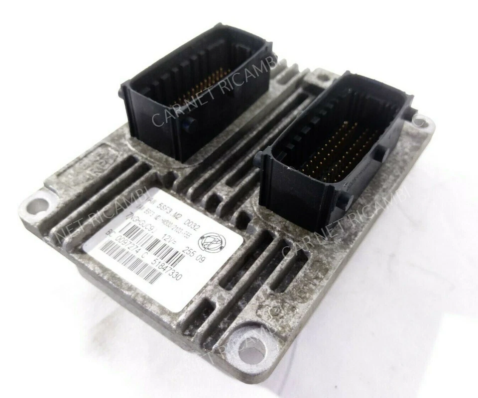 51847330 CENTRALINA MOTORE FIAT GRANDE PUNTO 199 1.4 LPG 57KW IAW 5SF3.M2 HW300 - Immagine 4 di 4