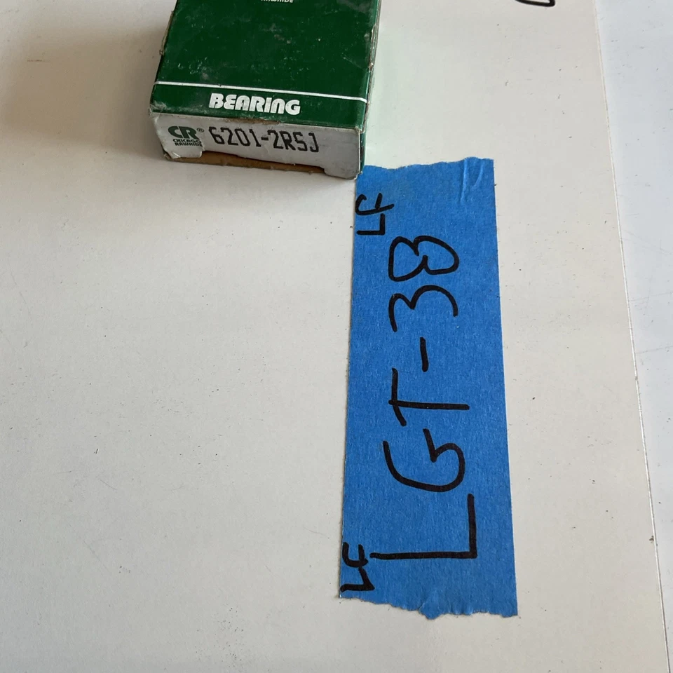 Rodamiento alternador SKF/Chicago cuero crudo 6201-2RSJ sellado alta velocidad OEM Foto 2 de 4