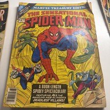 Marvel Treasury Edition #14 1977  THE SENSATIONAL SPIDER-MAN - JUMBO SIZE MID-