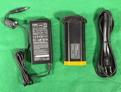 Canon DC Coupler DC -E1 and PA-V16 AC Adapter for Canon 1D 1Ds camera NOS New