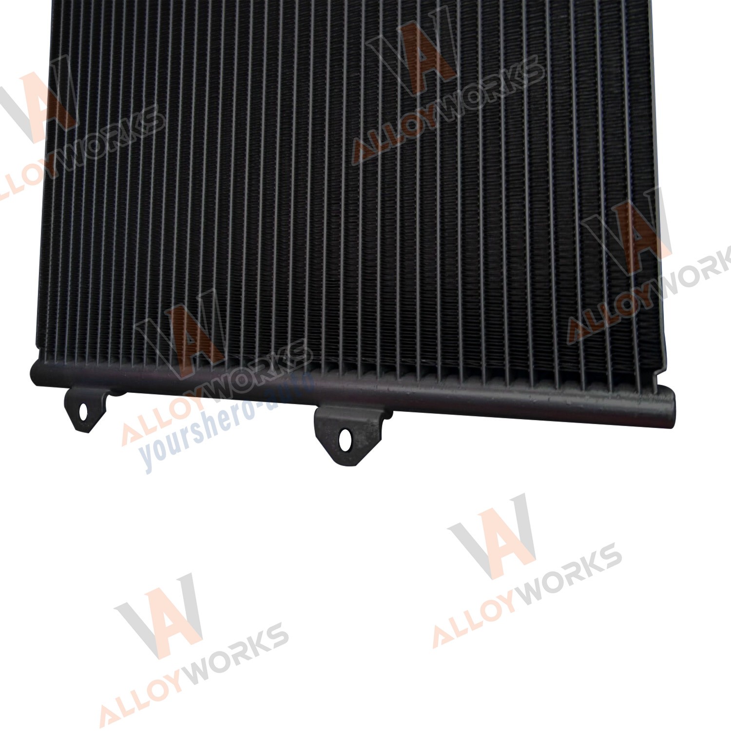 AC Condenser for 04-14 Bentley Continental Gt Gtc Flying Spur 6.0L W12 Black