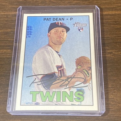 2016 Topps Heritage High Number - Pat Dean #645 (RC) Minnesota Twins