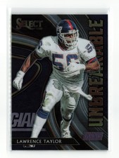2020 PANINI SELECT UNBREAKABLE LAWRENCE TAYLOR #U5 GIANTS