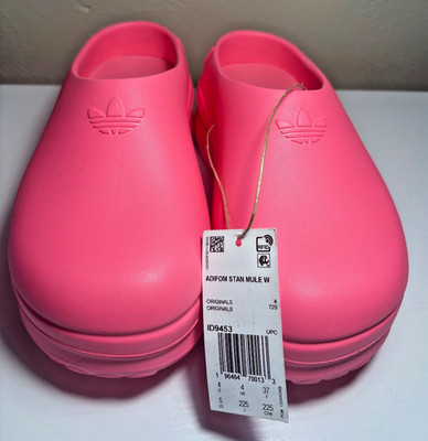 Adifom Stan Mule Lucid Pink Women's Size 5 Shoes