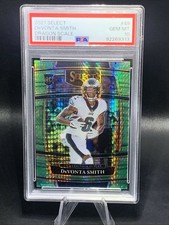 PSA 10 💎 2021 Select DeVonta Smith Prizm DRAGON SCALE /89 Eagles 🦅 RC Rookie