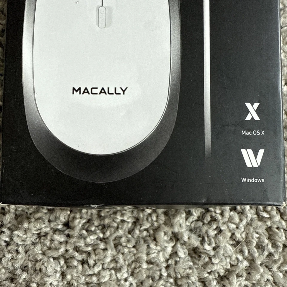 🔥 Macally 3 Button Optical USB Wired Mouse for Mac and PC (Turbo) - Image 3 of 4