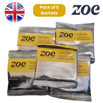 Zoe Science Daily 30 - 15g Immunity & Whole Food Nutrition - Pack of 5
