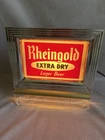 Vintage Rheingold Extra Dry Lager Lighted Beer Sign