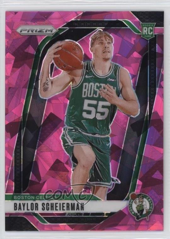 2024-25 Panini Prizm Pink Ice Prizm Baylor Scheierman #236 18fx