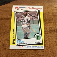 1982 Topps Kmart MVP Series - Pete Rose #24