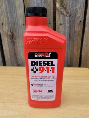 Power Service Diesel 911 Fuel Additive 32oz Treats 100 Gallons Pumps/injectors