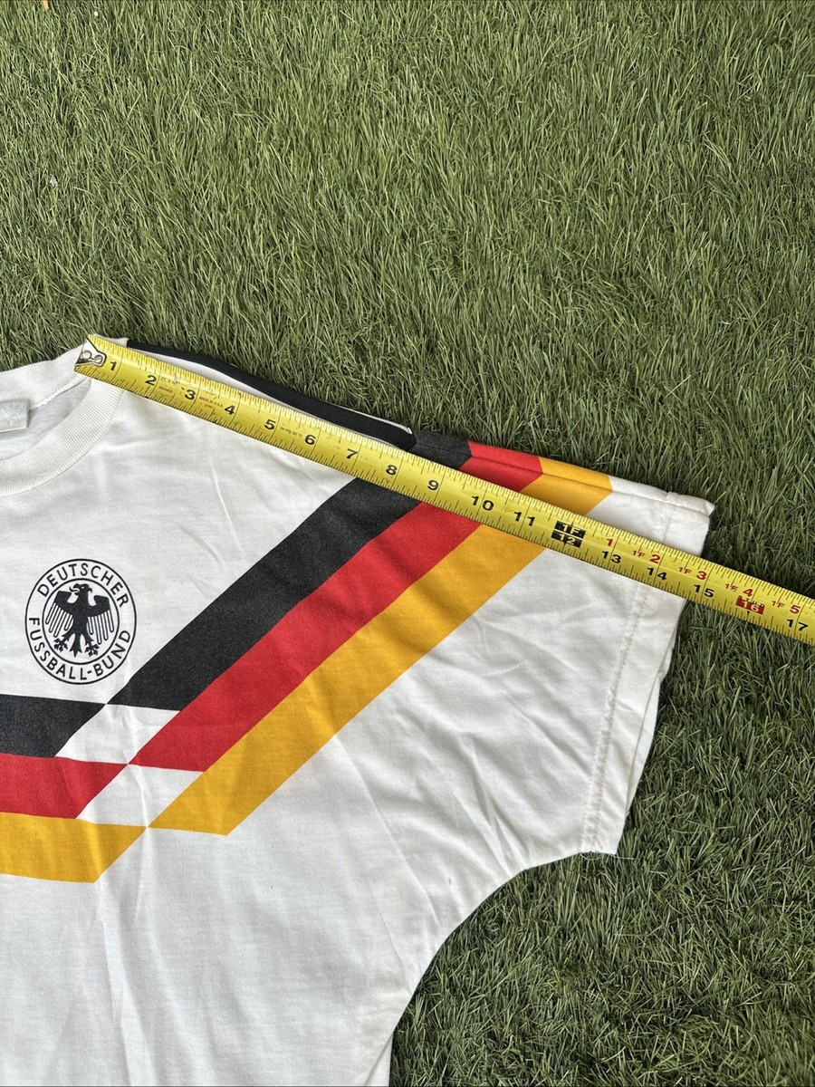 vintage adidas germany 88/90 Soccer Jersey Streetwear Size L (M