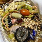 40 Vintage to Now Mixed Jewelry Lot Costume 925 Silver Crown Trifari Coro Napier
